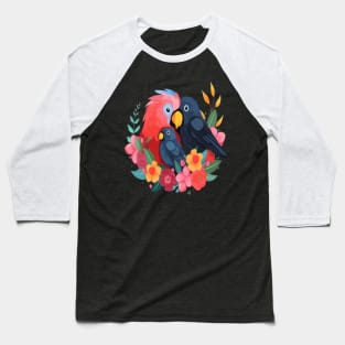 Parrot Mothers Day Baseball T-Shirt